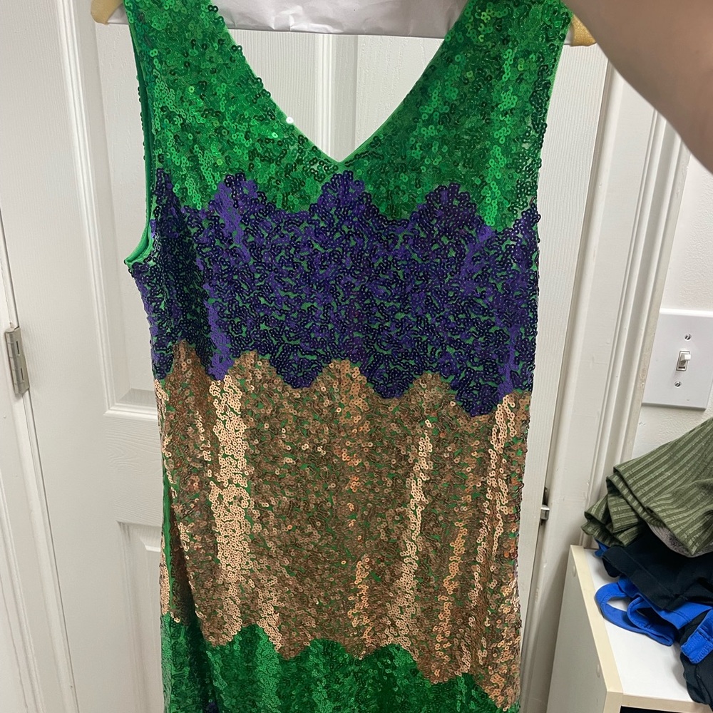 Sequin Multicolor Dress
